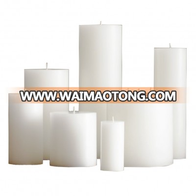 big size multiple wicks white pillar candle wholesale